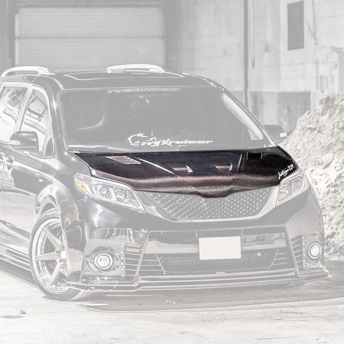 CityKruiser (Carbon Fiber) Hood For 2011-2020 Toyota Sienna