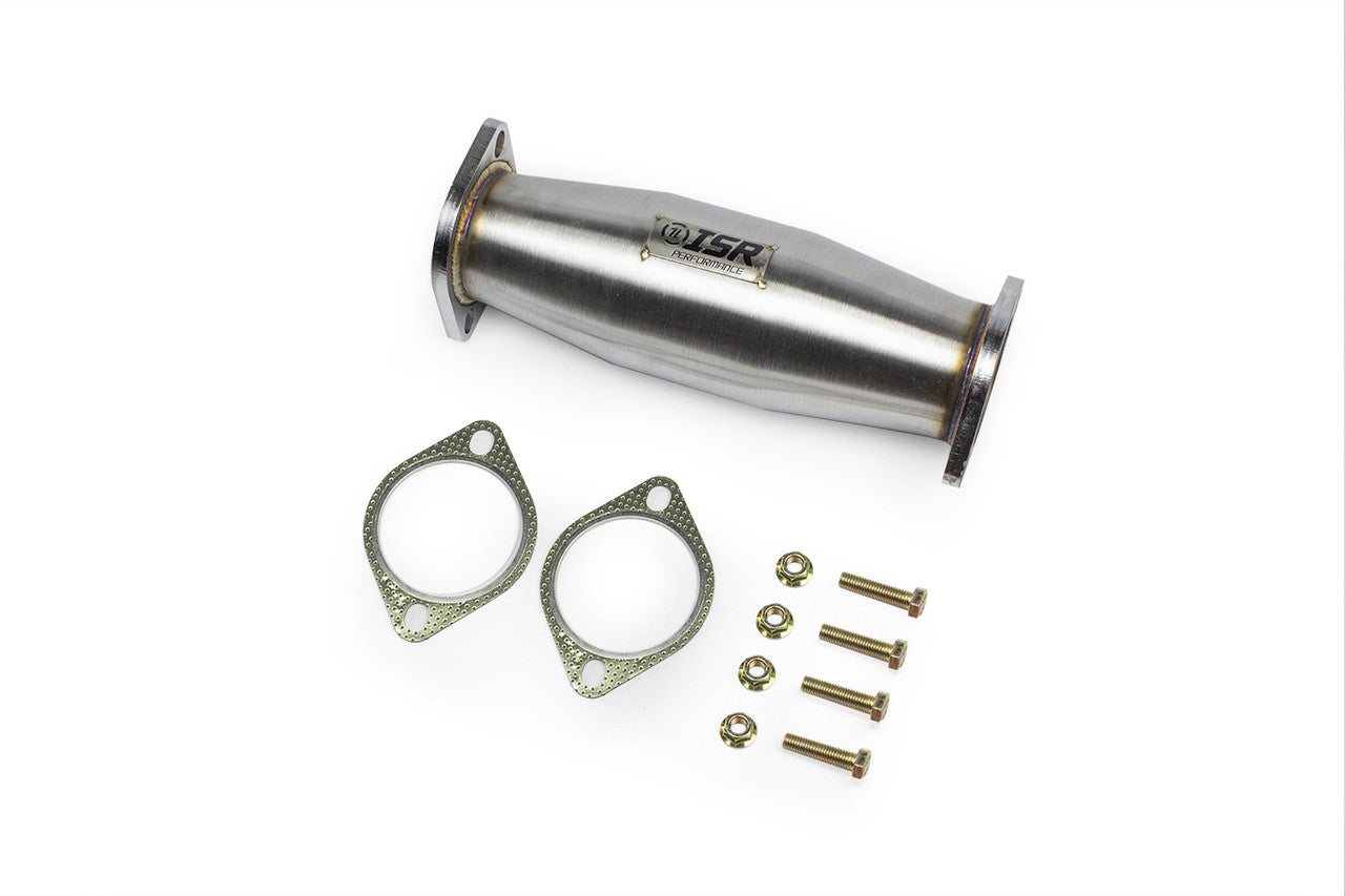 ISR High Flow Cat 300 Cell Metallic Catalytic Converter for Nissan 240sx, Silvia S13 S14 S15 - Off-Road Competition Use Only