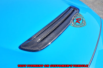 OE Style (Carbon Fiber) Hood Vent For 2023-2026 Honda Civic Type R (FL5)