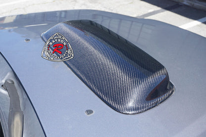 ST Style (Carbon Fiber) Hood Scoop For 2004-2008 Subaru Forester XT
