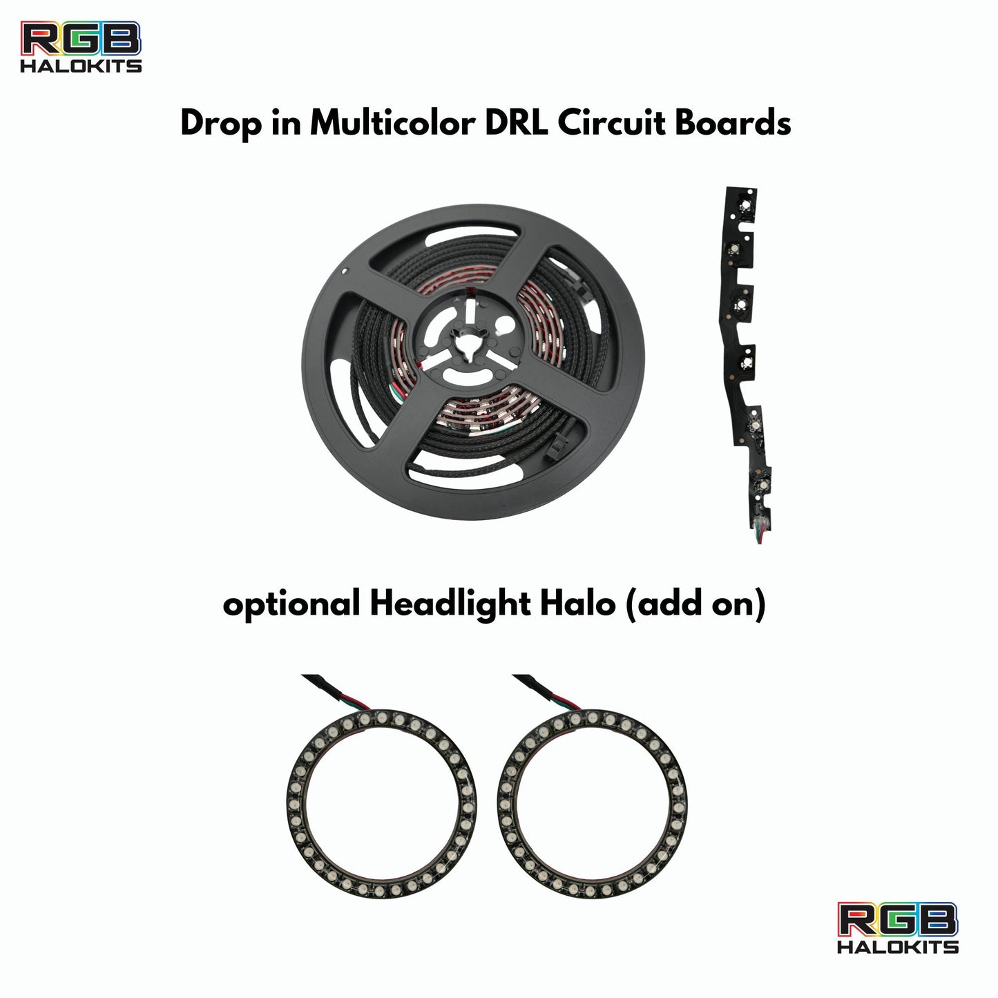 Hyundai Elantra Multicolor Flow Series DRL Boards (2021-2023)