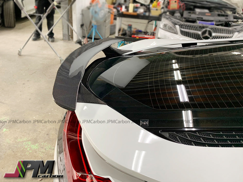 V Style Carbon Fiber Trunk Spoiler Fits For 2014-2020 BMW i8 Only