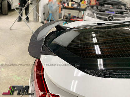V Style Carbon Fiber Trunk Spoiler Fits For 2014-2020 BMW i8 Only