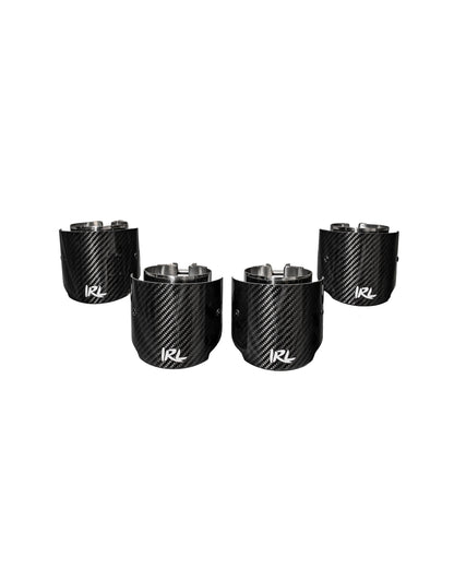 IRL G8X 4.5” M2 M3 M4 OEM Replacement Tips Slant Cut