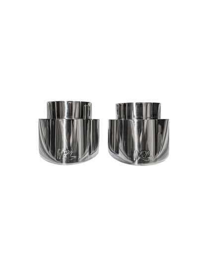 IRL G8X 4.5” M2 M3 M4 OEM Replacement Tips Slant Cut