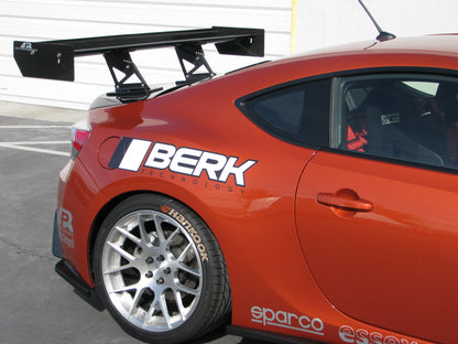 Scion FRS / Toyota GT86/ Subaru BRZ GT-250 Carbon Fiber Rear Wing 2013-2016 w. 8" Pedestals Set