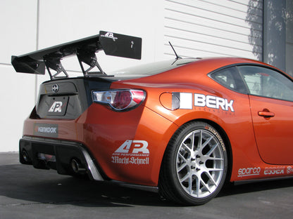 Scion FRS / Toyota GT86/ Subaru BRZ GT-250 Carbon Fiber Rear Wing 2013-2016 w. 8" Pedestals Set