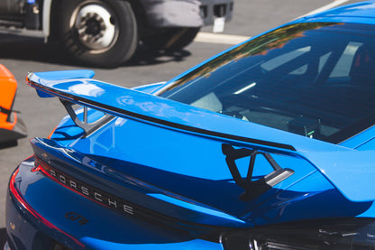 Carbon Fiber Gurney Flap - Porsche 718 Cayman GT4