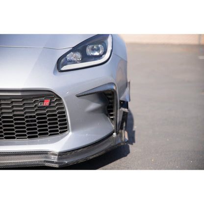 Toyota GR86 Carbon Fiber Front Bumper Canards 2022+