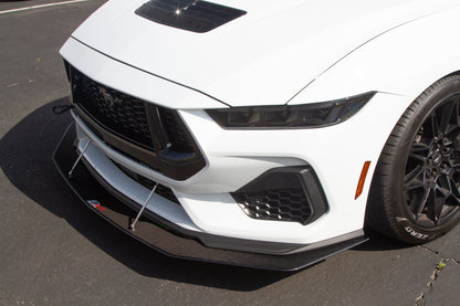 Carbon Fiber Front Wind Splitter - Ford Mustang S650 GT Performance Package 2024 - Current