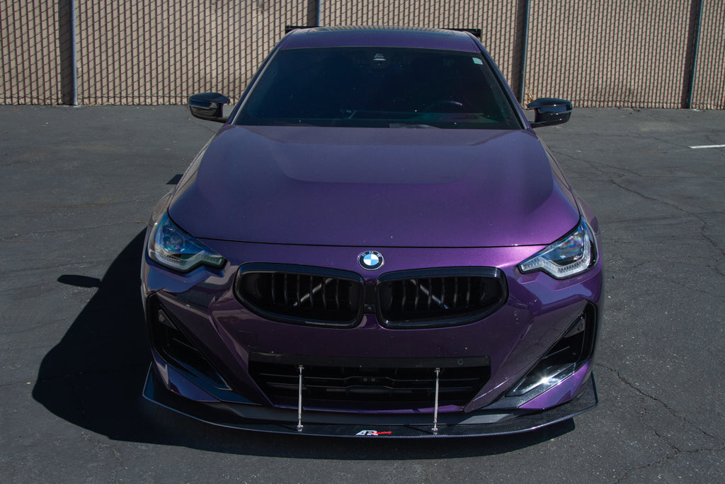 BMW G42 M240i Carbon Fiber Front Wind Splitter (including X Drive)