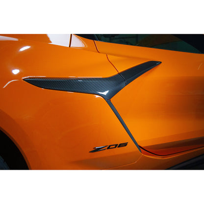Carbon Fiber Door and Quarter Panel Trims Package - Chevrolet Corvette C8 Z06