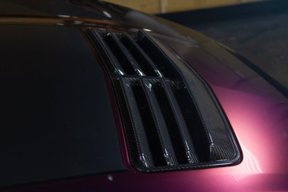 Carbon Fiber Hood Vent - Ford Mustang S650 2024 - Current