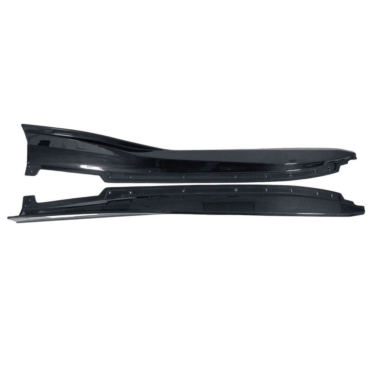 Carbon Fiber Side Rocker Extensions/ Side Skirts - Chevrolet Corvette C8 Z06/ E Ray/ ZR1/ Grand Sport