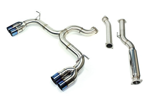 Genesis Coupe 2.0T RC Cat-Back Exhaust, 3-Inch, ISR IS-RCE-GEN20