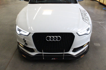 Carbon Fiber Front Wind Splitter - Audi S5 2008-2012 (Stock Bumper)