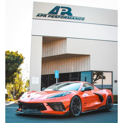 Chevrolet Corvette C8 Stingray Carbon Fiber Front Splitter, Airdam, Lip