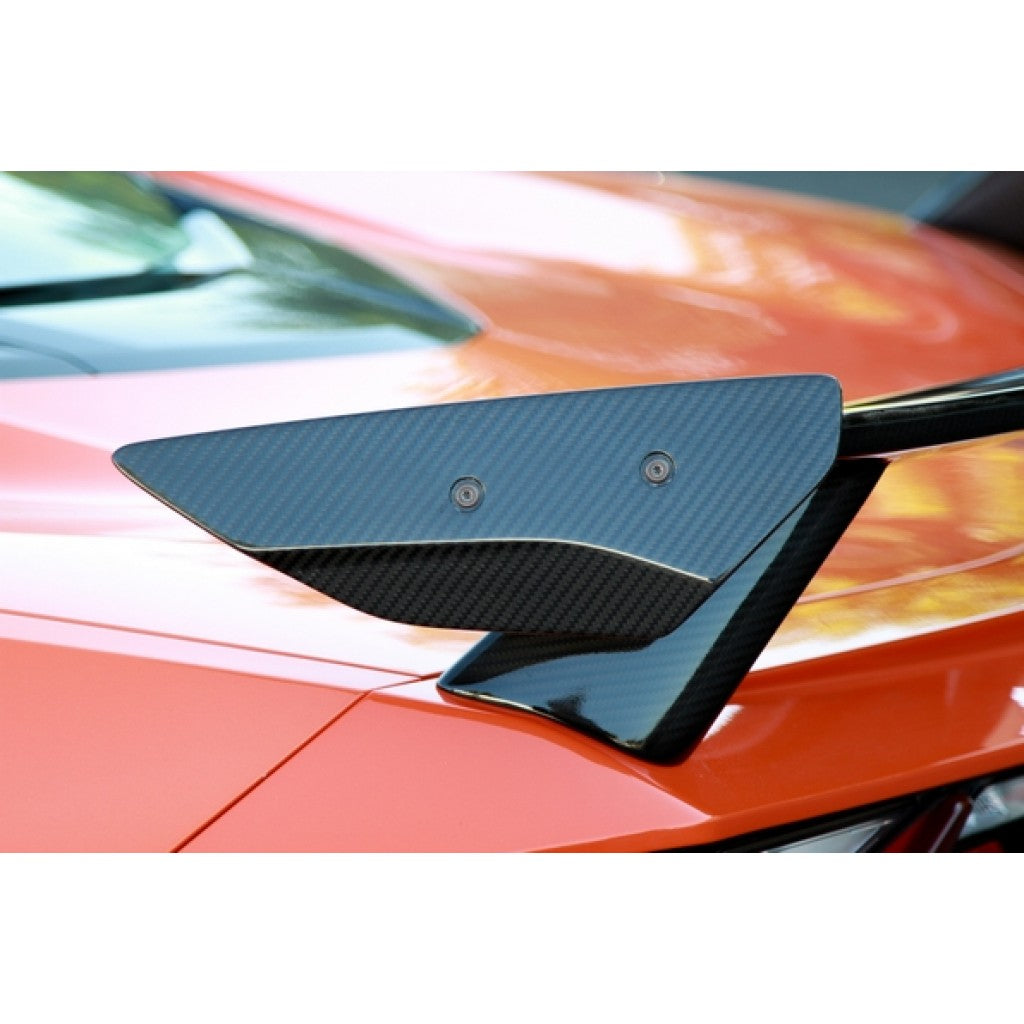 Chevrolet Corvette C8 Stingray Carbon Fiber Rear High Wing