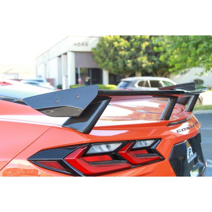 Chevrolet Corvette C8 Stingray Carbon Fiber Rear High Wing