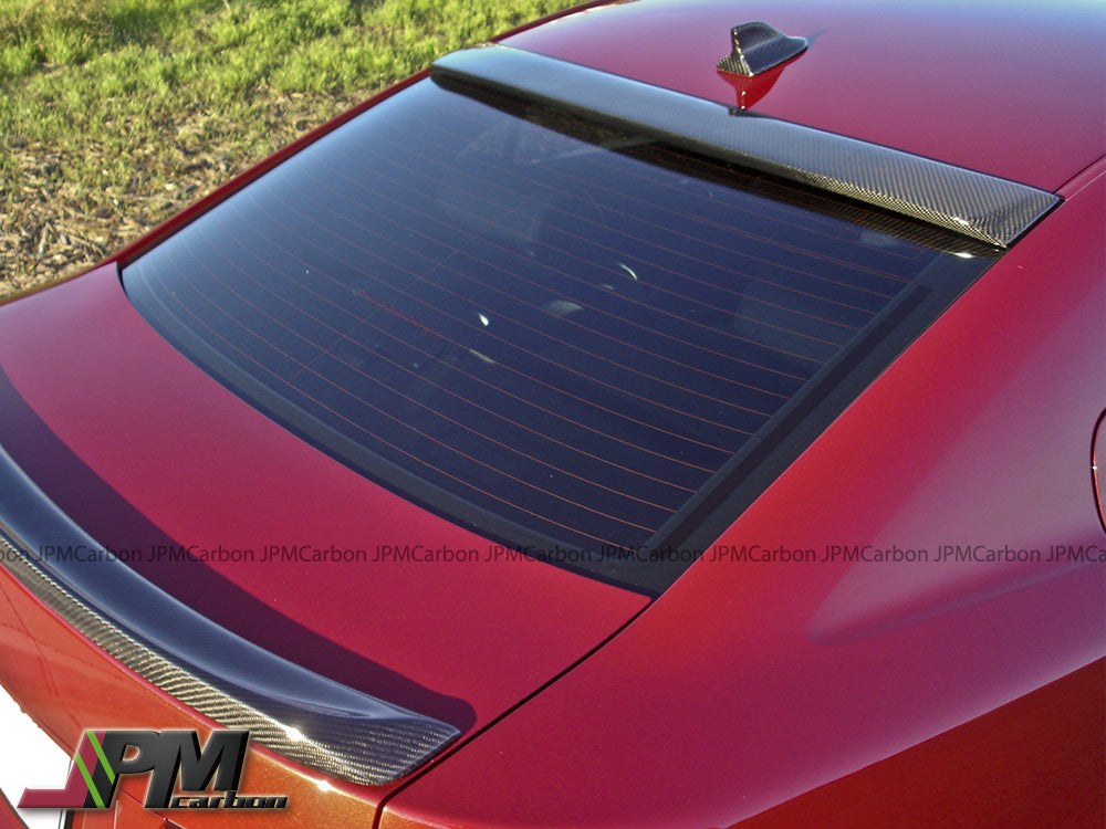 OEM Style Carbon Fiber Roof Spoiler Fits For 2006-2013 Lexus IS250 IS350 ISF Sedan Only