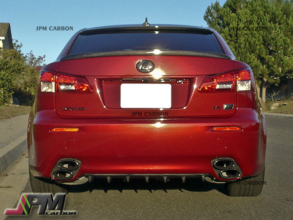 F Style Carbon Fiber Trunk Spoiler Fits For 2006-2013 Lexus IS250 IS350 ISF Sedan Only