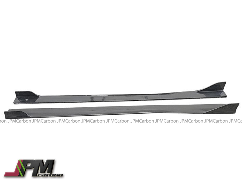 [JPMCarbon] AT Style Carbon Fiber Side Skirt Add-on Lips Fits For 2021-2025 Lexus IS300h IS350 with F-Sport Package Only