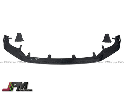 [JPMCarbon] AT Style Carbon Fiber Front Bumper Add-on Lip 3PCS Fits For 2021+ Lexus IS500 with F-Sport Package Only