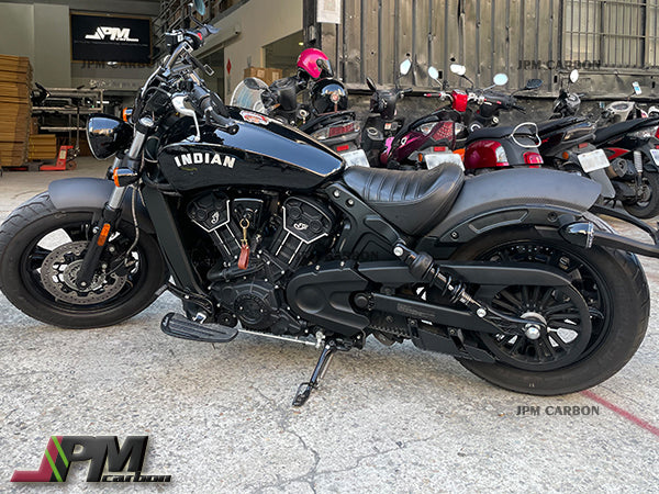 [JPMCarbon] JPM Matte Carbon Fiber Front & Rear Fenders Fits For 2015-2021 Indian Scout Bobber Only