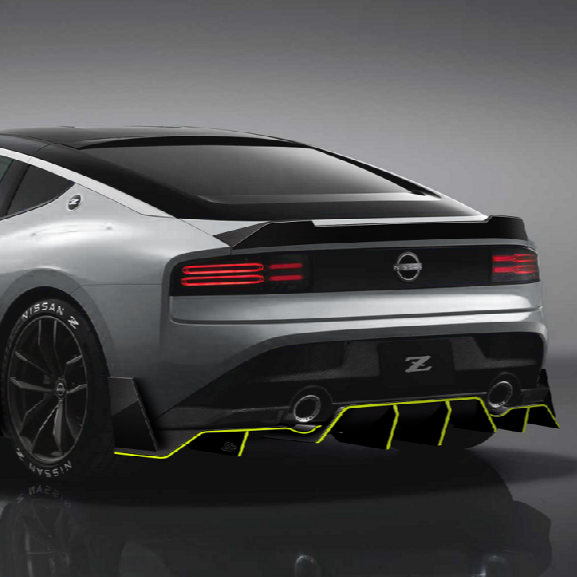 JDMuscle [23-25 Nissan Z] Carbon Fiber Duck Bill V1