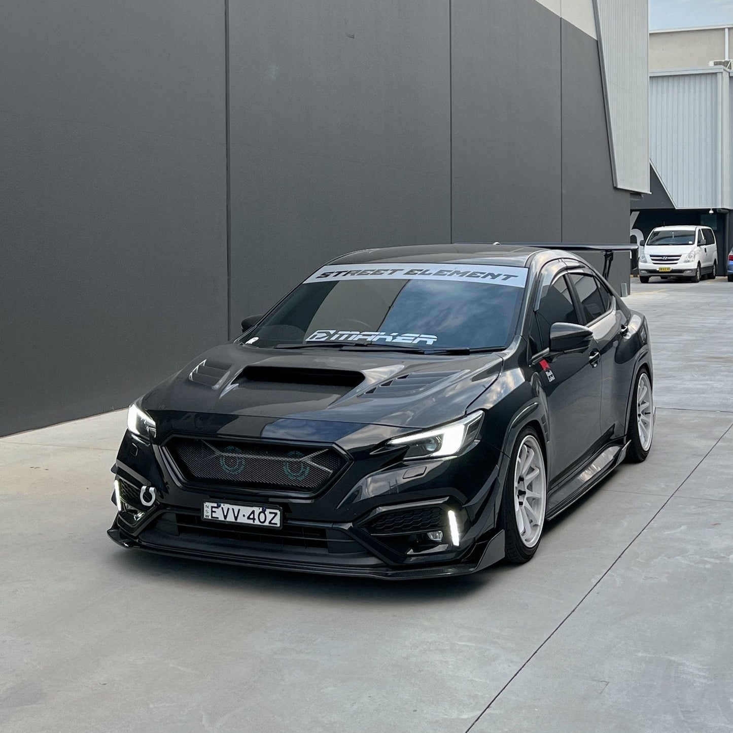 JDMuscle [22-25 WRX] Tanso Carbon Fiber V2 Side Skirts