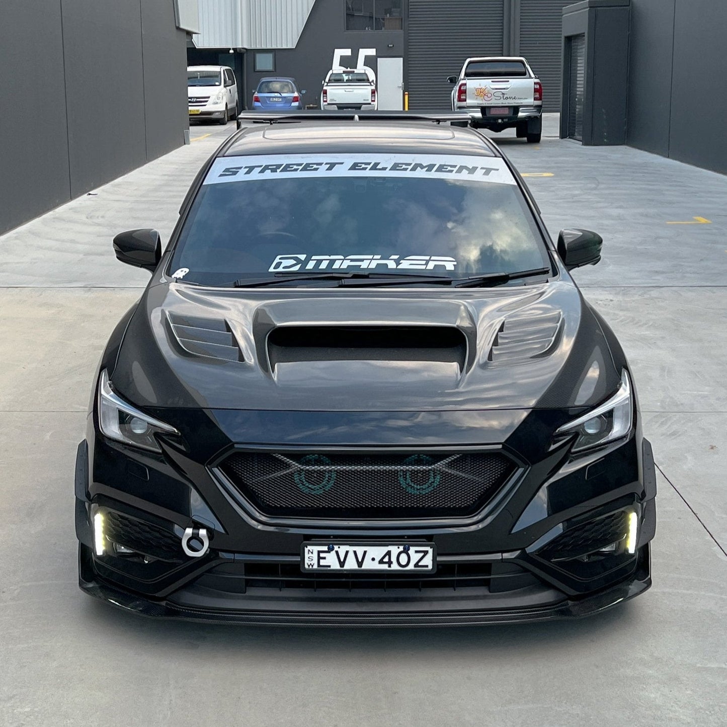 JDMuscle [22-25 WRX] JDM Style Fog Light Bezel w/ DRL and Turn