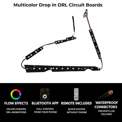 Infiniti G37 Multicolor DRL Boards (for 2010-2013 Spyder Headlights)