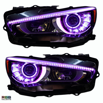Infiniti Q50 Multicolor Flow DRL Boards (2014-2024)