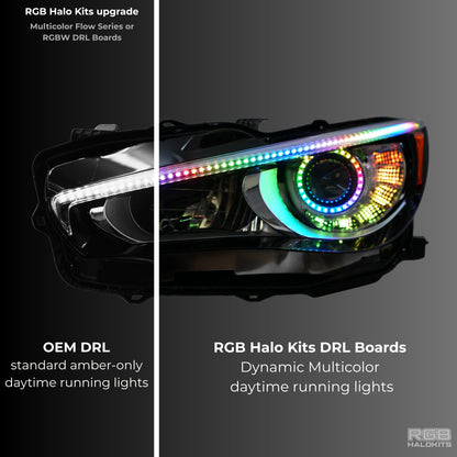 Infiniti Q50 Multicolor Flow DRL Boards (2014-2024)