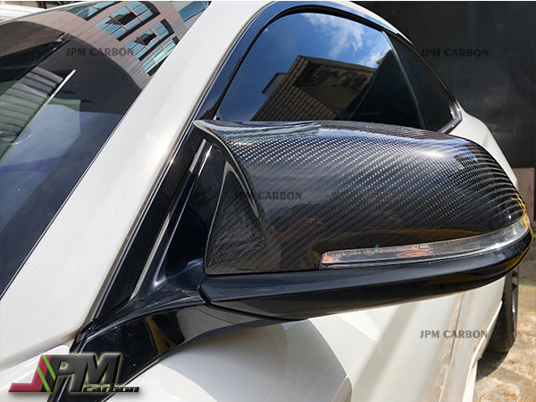 M Style Carbon Fiber Replacement Mirror Covers Fits For BMW F20 F21 F22 F30 F32 F33 F36