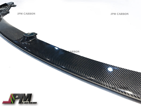 P2 Style Carbon Fiber Front Bumper Add-on Lip Fits For 2015-2020 BMW F80 M3 / F82 M4 Only