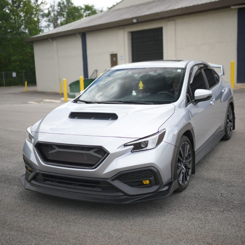 JDMuscle [22-25 WRX] CS Style V1 Front Bumper Grille-Paint Matched/Gloss Black