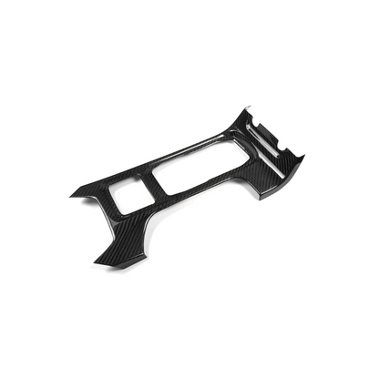 JDMuscle [22-25 WRX] Tanso Dry Carbon Fiber Cup Holder Trim Cover