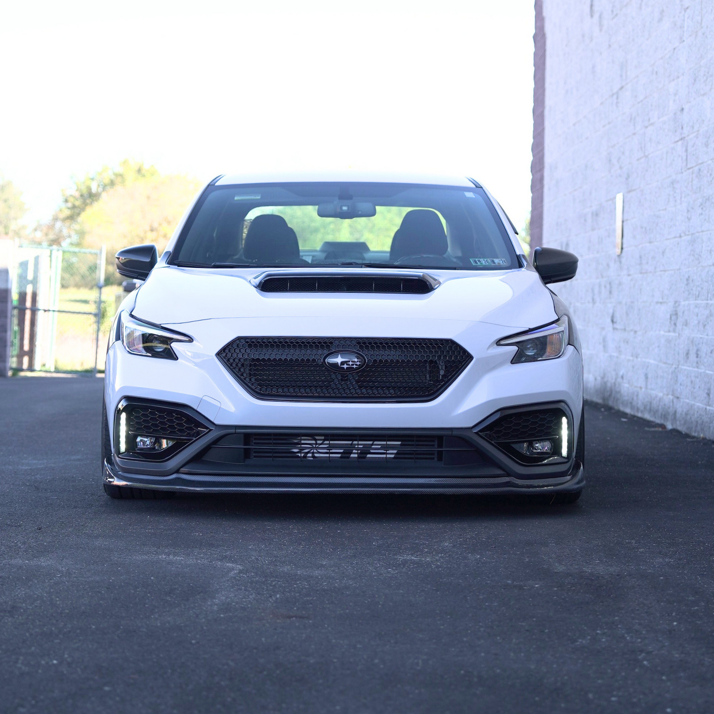 JDMuscle [22-25 WRX] Carbon Fiber CS Style Front Lip | JDM-WRX22-FL-CS#CF