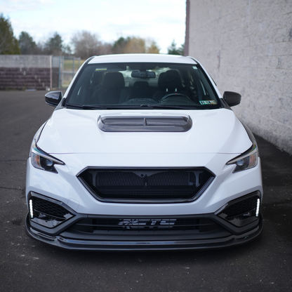 JDMuscle [22-25 WRX] Carbon Fiber FMIC Reverse Hood Scoop V2