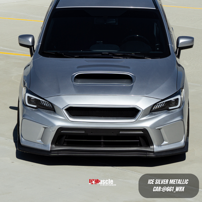 JDMuscle [18-21 WRX/STI] CS Style V2 Front Bumper Grille-Paint Matched/Gloss Black