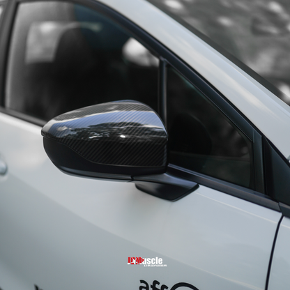 JDMuscle [22-25 WRX] Carbon Fiber Side Mirror Covers