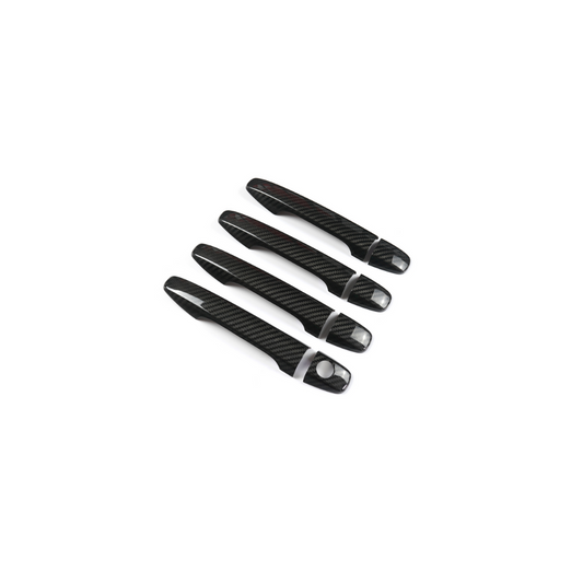 JDMuscle [15-21 WRX/STI] Carbon Fiber Door Handle Covers