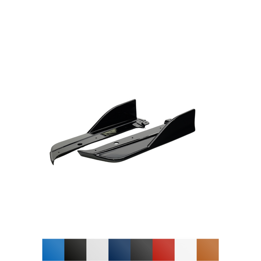 JDMuscle [22-25 WRX] V1 Rear Spats ABS / Paint Matched / Carbon Fiber