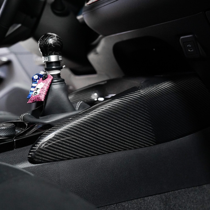 JDMuscle [23-24 Toyota GR Corolla] Carbon Fiber Center Console Cover