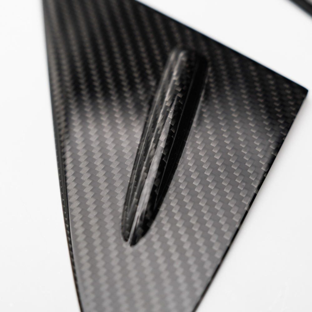 JDMuscle [23-24 Toyota GR Corolla] Carbon Fiber J-Panel Wind Defelctor Covers (2PC)