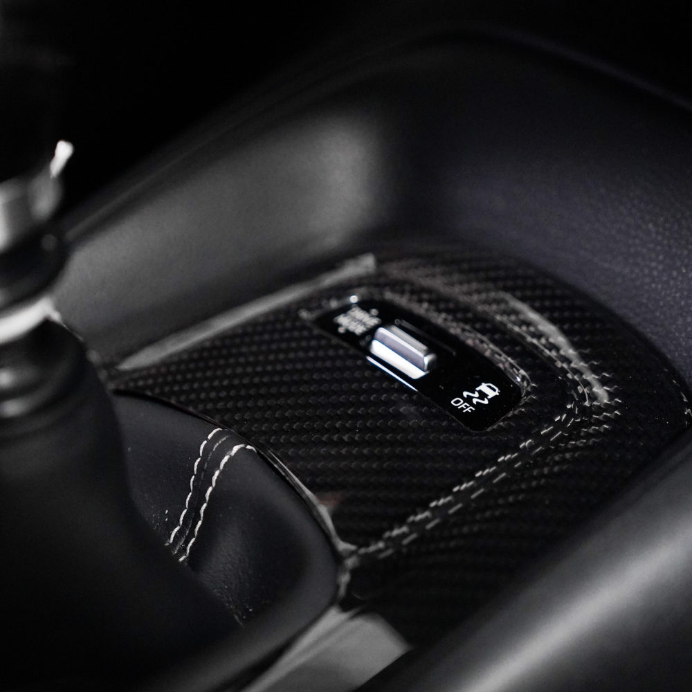 JDMuscle [23-24 Toyota GR Corolla] Carbon Fiber Shifter Trim Cover