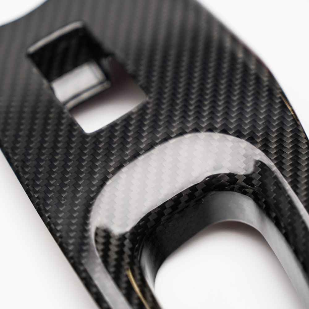 JDMuscle [23-24 Toyota GR Corolla] Carbon Fiber Window Switches (Front&Rear 4 PCS)