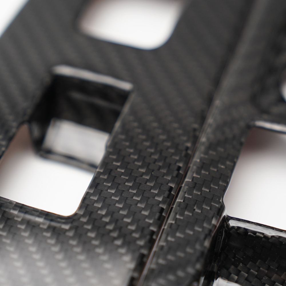 JDMuscle [23-24 Toyota GR Corolla] Carbon Fiber Window Switches (Front&Rear 4 PCS)