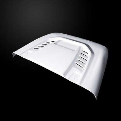 AmeriHood - Jeep Gladiator W/O Mojave Model 2020-2025 STM Style Functional Heat Extraction Hood